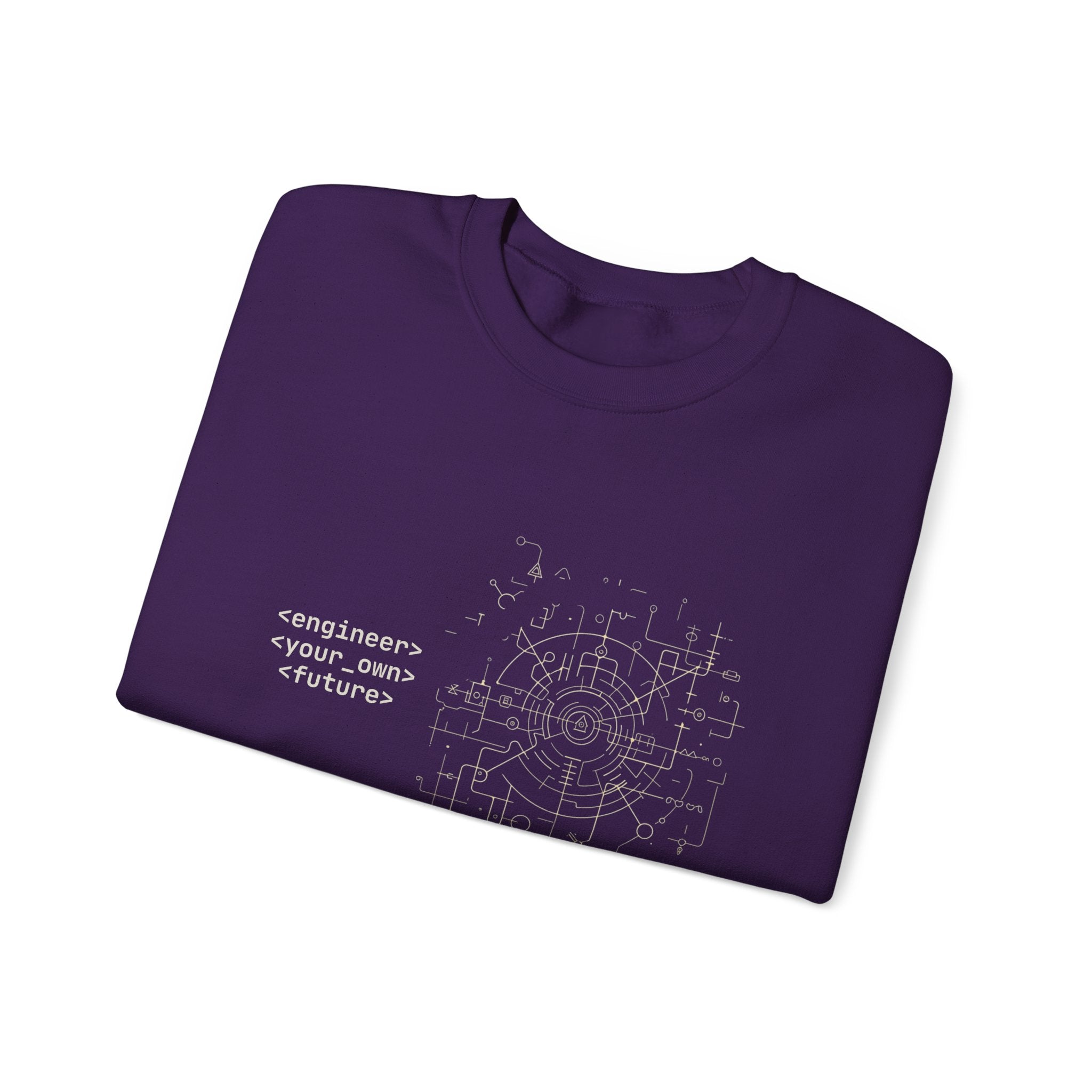 STEM 'Engineer Your Own Future' Power Unisex Heavy Blend™ Crewneck Sweatshirt
