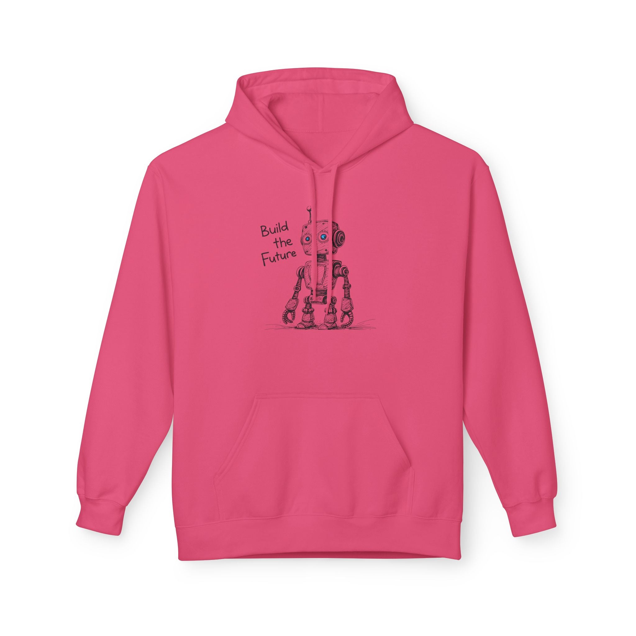 Blue-eye Bot Hoodie - Light Colors