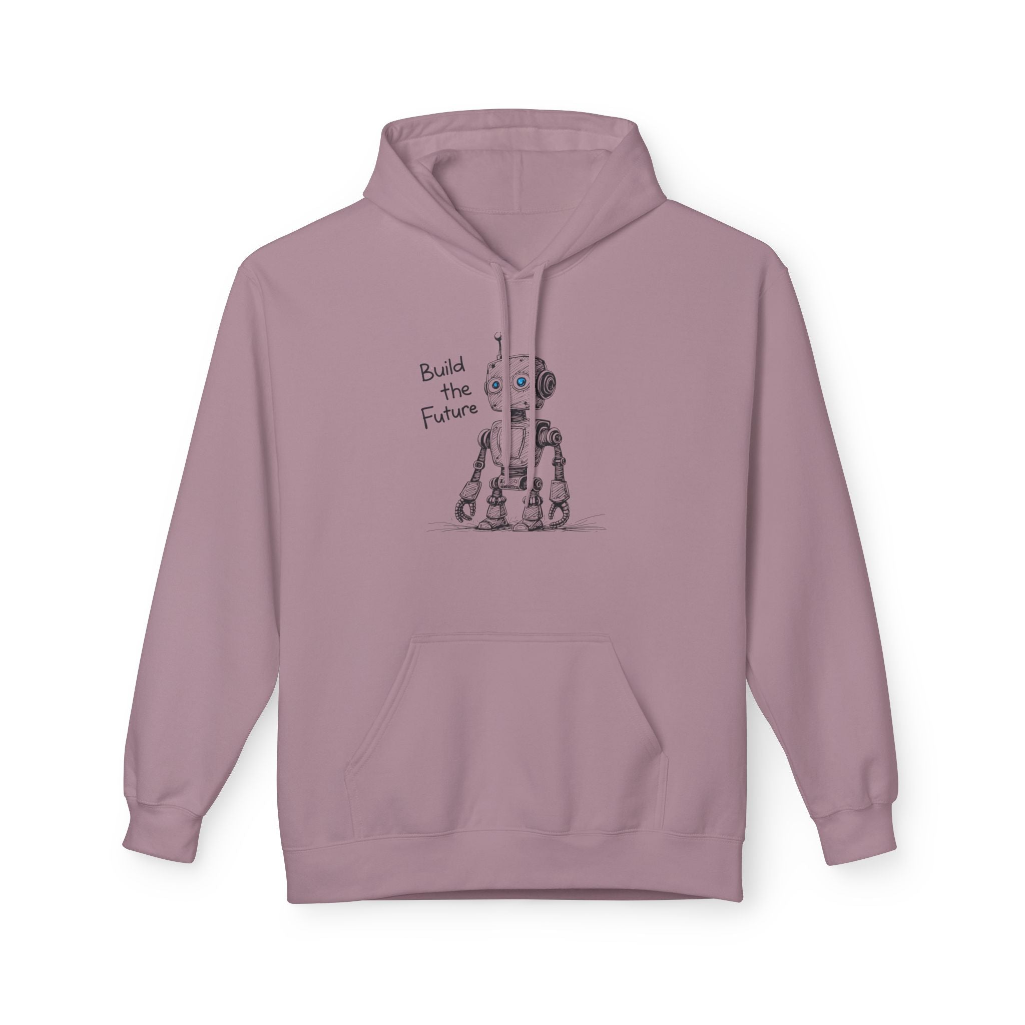 Blue-eye Bot Hoodie - Light Colors