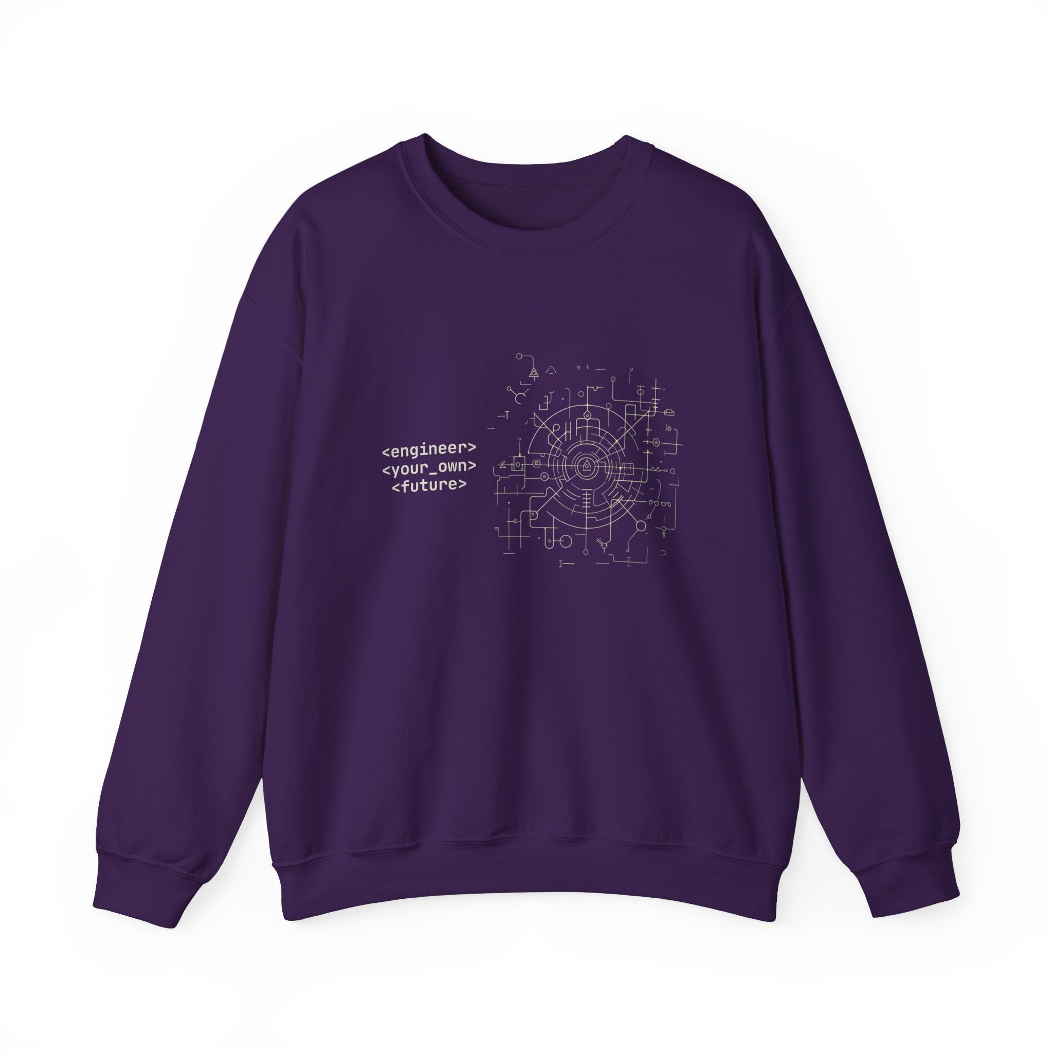 STEM 'Engineer Your Own Future' Power Unisex Heavy Blend™ Crewneck Sweatshirt