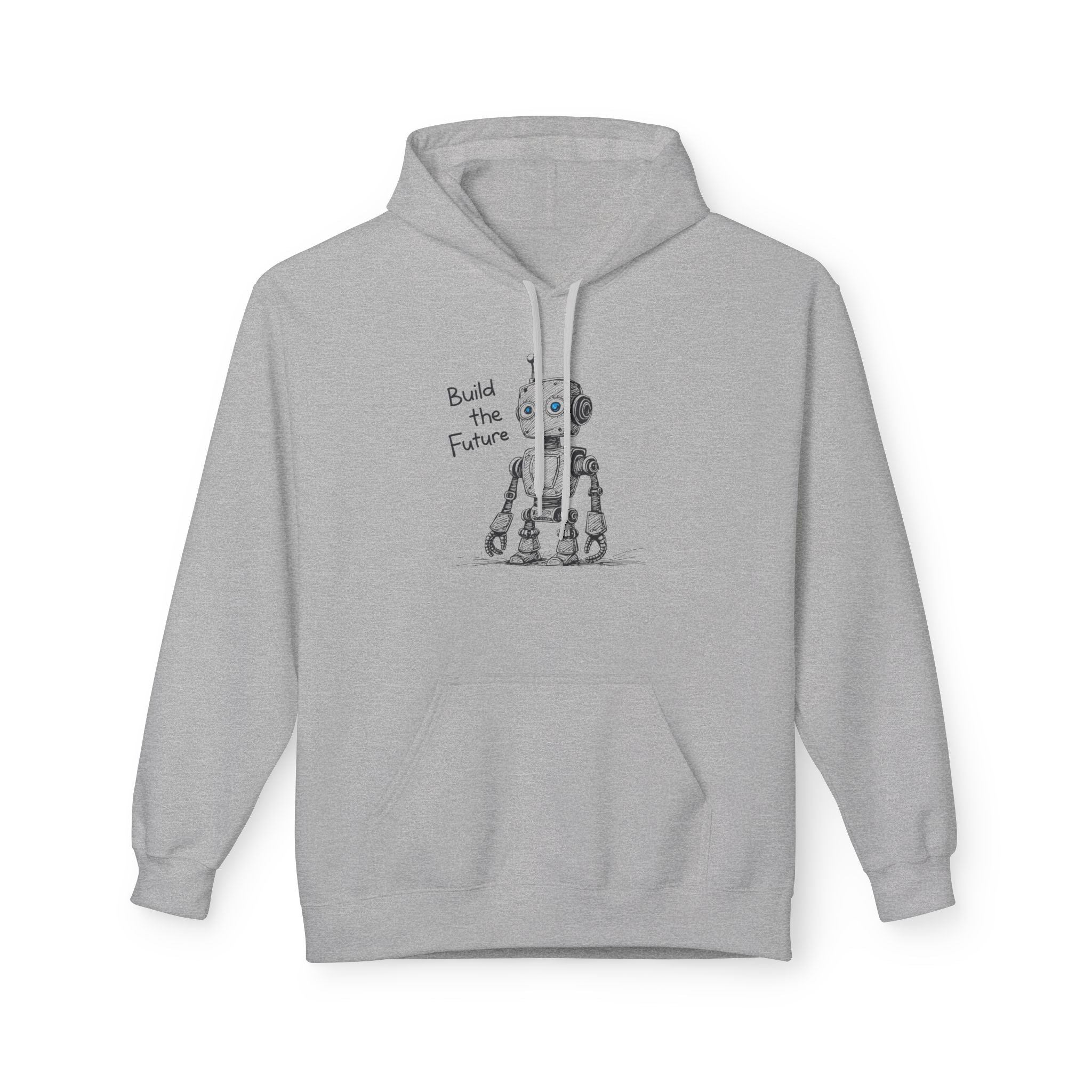 Blue-eye Bot Hoodie - Light Colors
