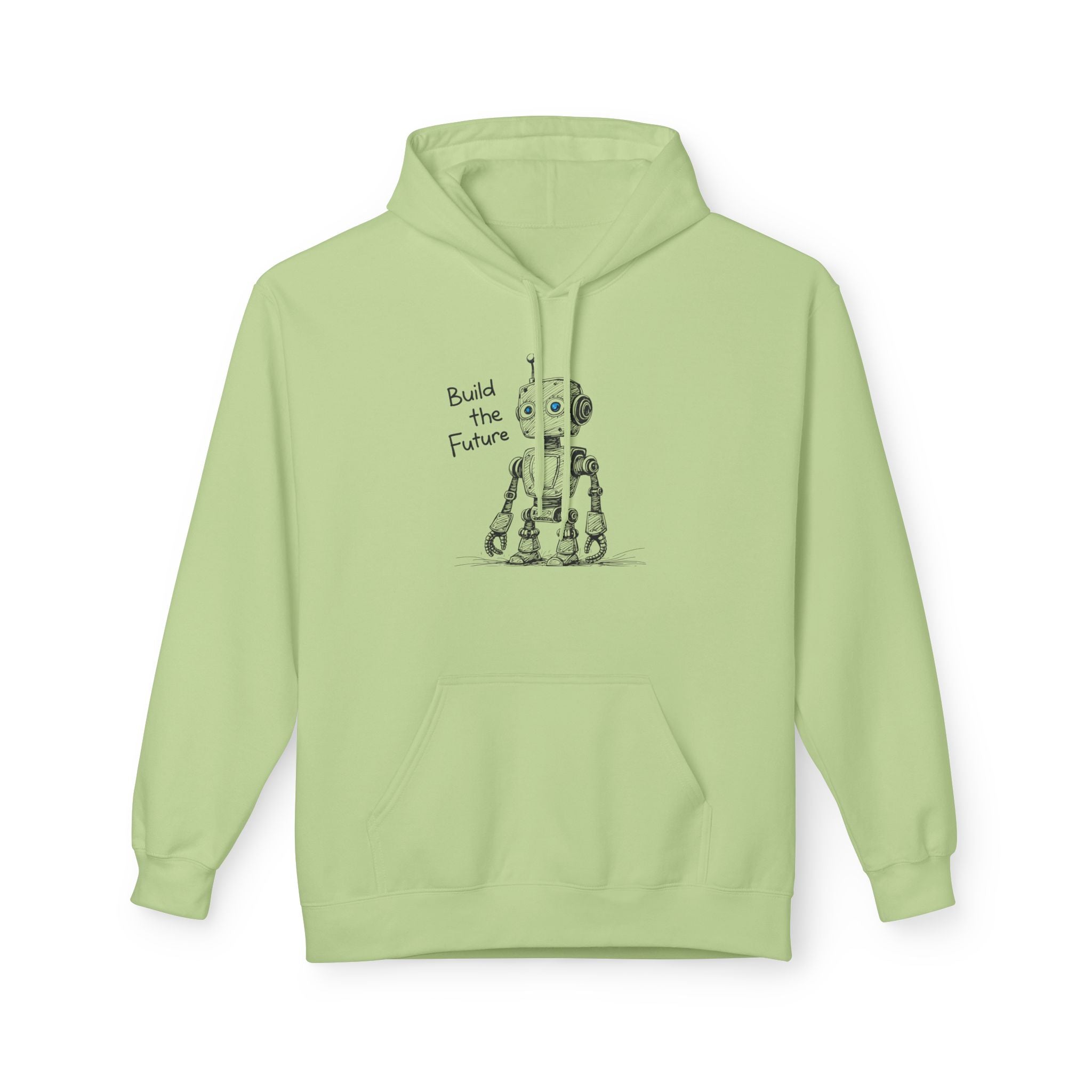 Blue-eye Bot Hoodie - Light Colors