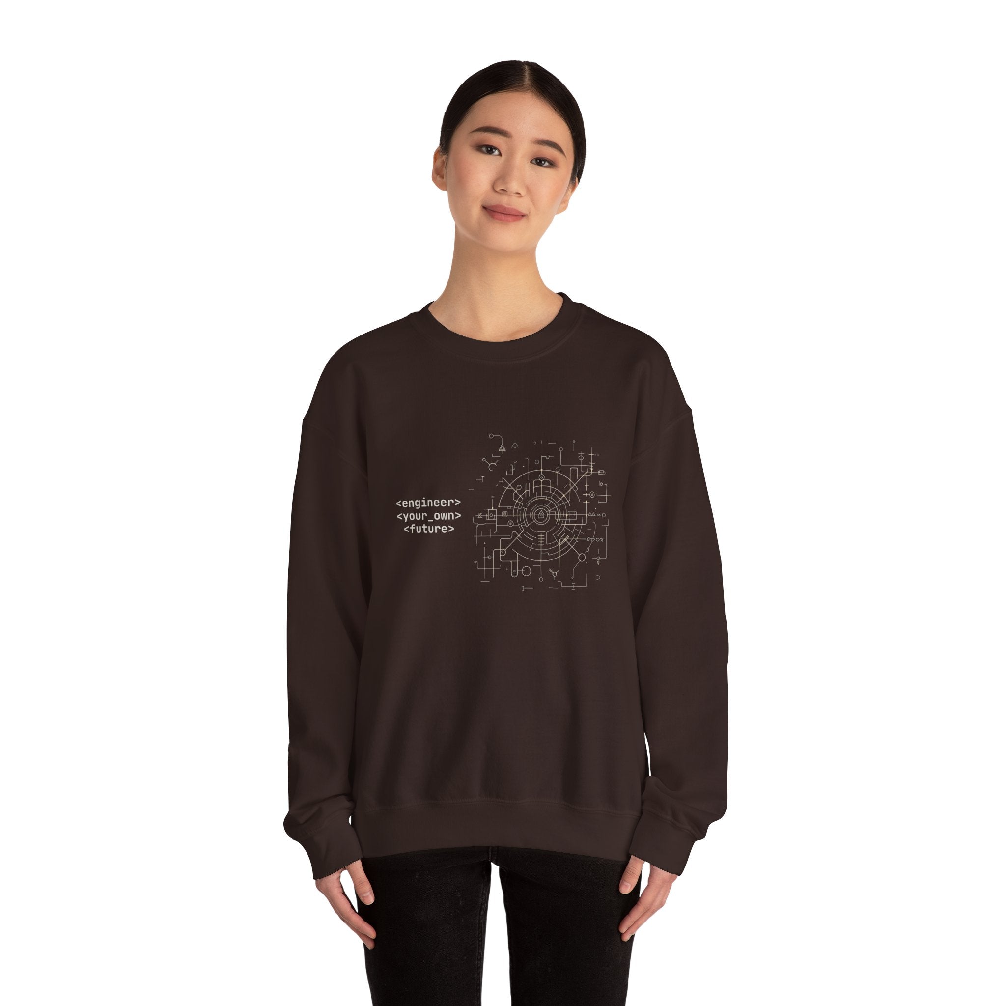 STEM 'Engineer Your Own Future' Power Unisex Heavy Blend™ Crewneck Sweatshirt