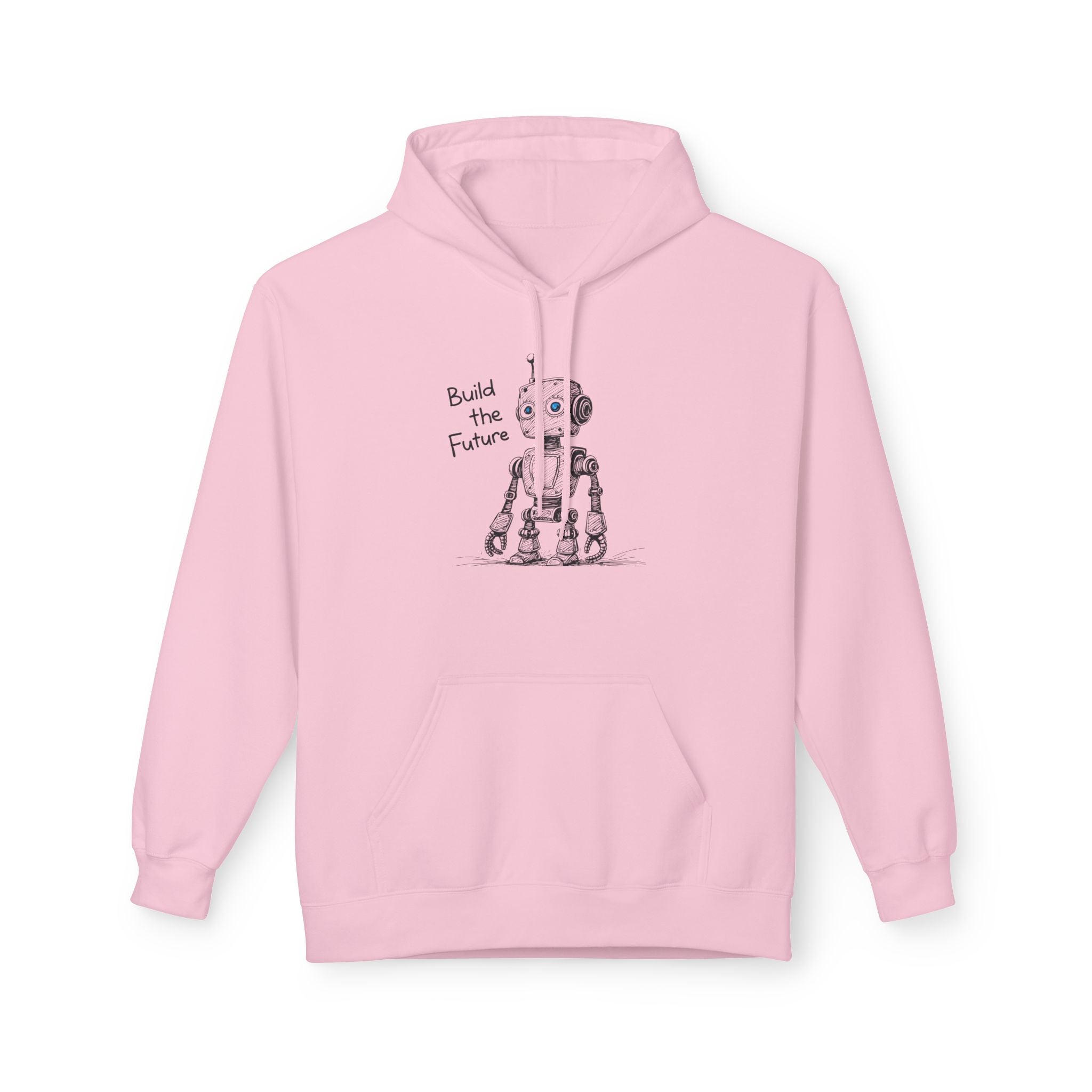 Blue-eye Bot Hoodie - Light Colors