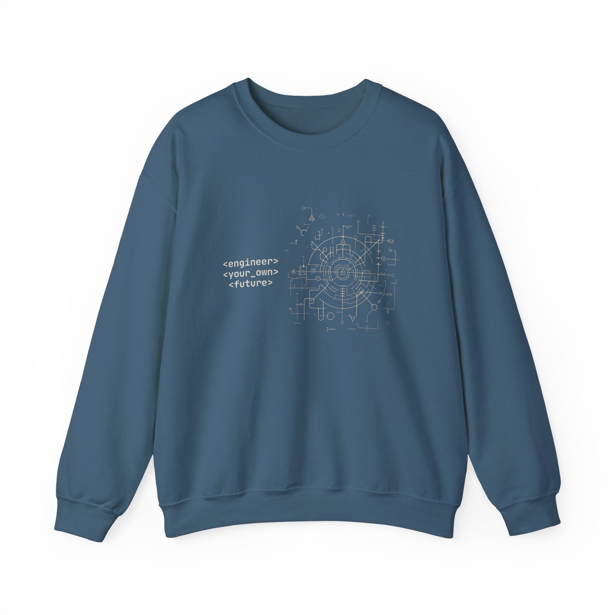 STEM 'Engineer Your Own Future' Power Unisex Heavy Blend™ Crewneck Sweatshirt