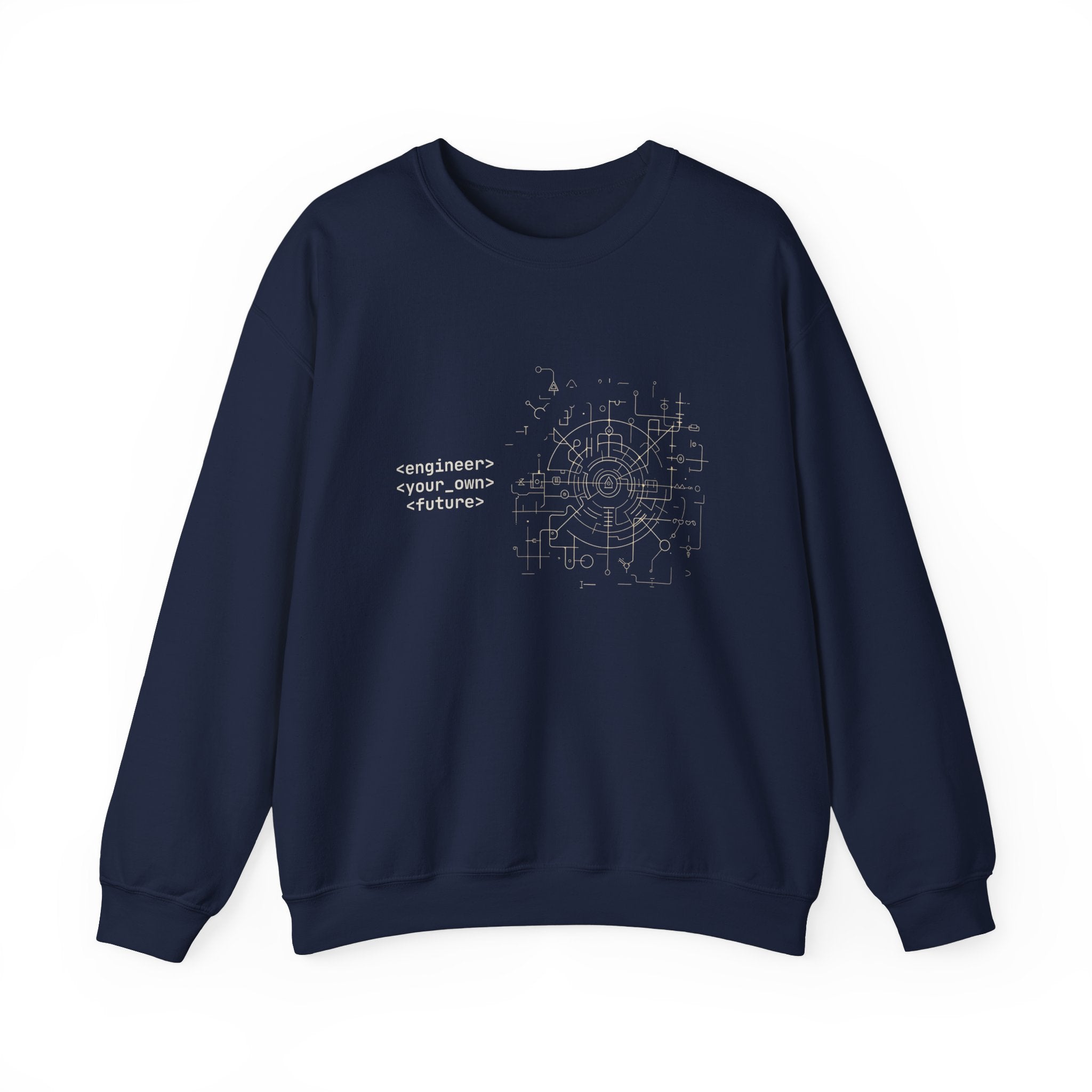 STEM 'Engineer Your Own Future' Power Unisex Heavy Blend™ Crewneck Sweatshirt