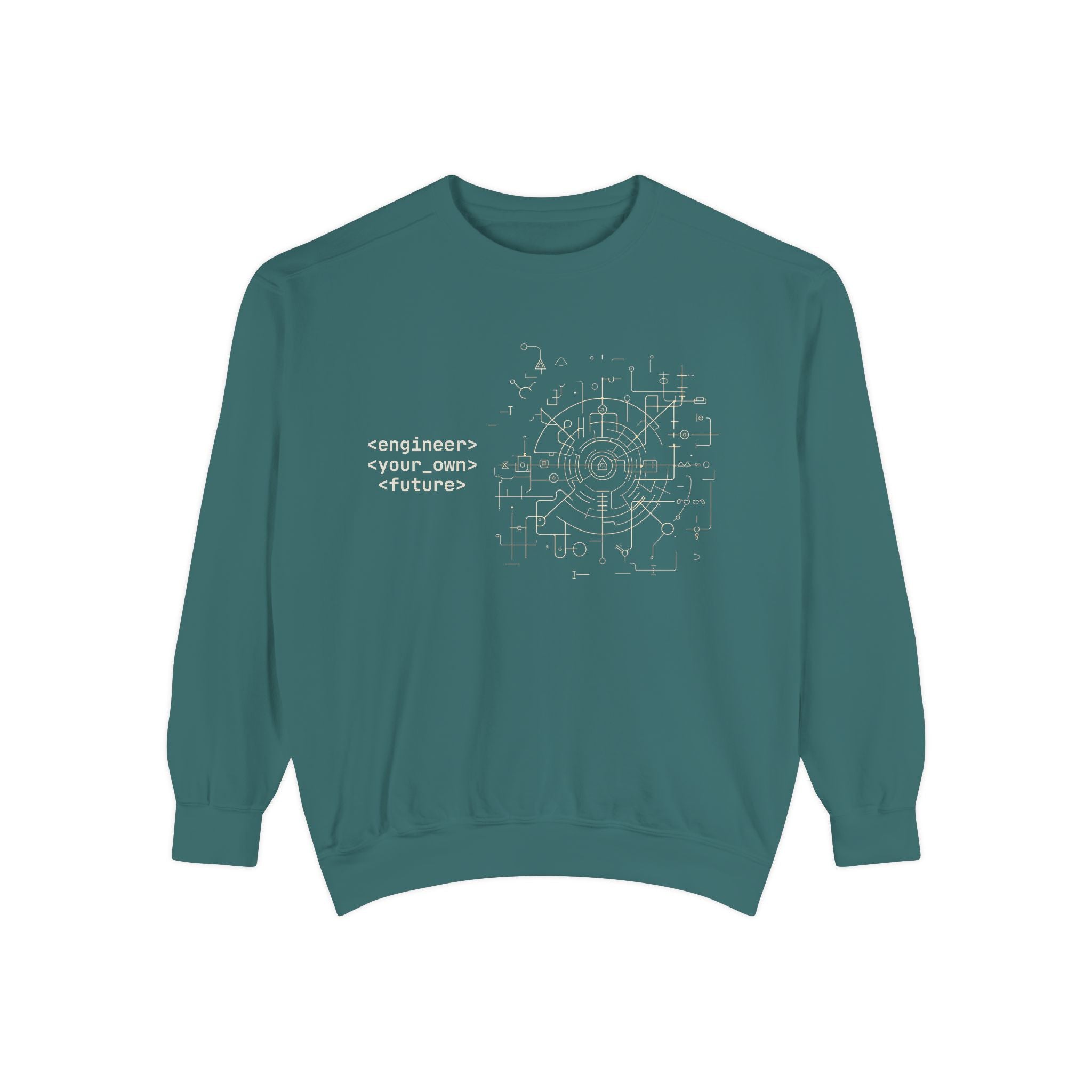 STEM 'Engineer Your Own Future' Unisex Garment-Dyed Sweatshirt