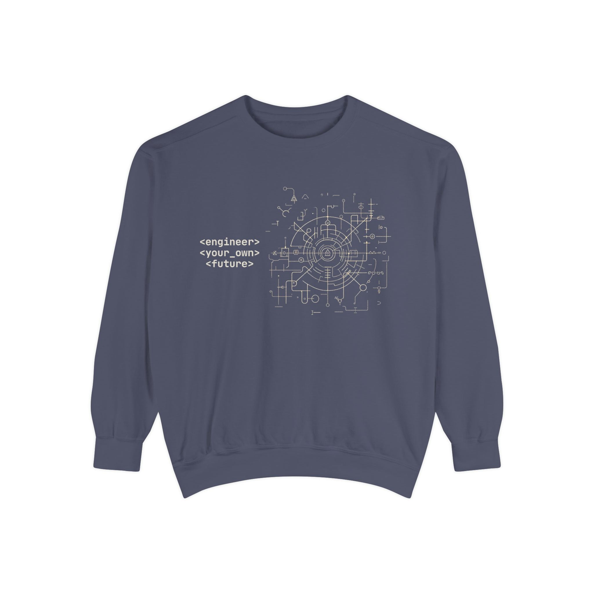 STEM 'Engineer Your Own Future' Unisex Garment-Dyed Sweatshirt