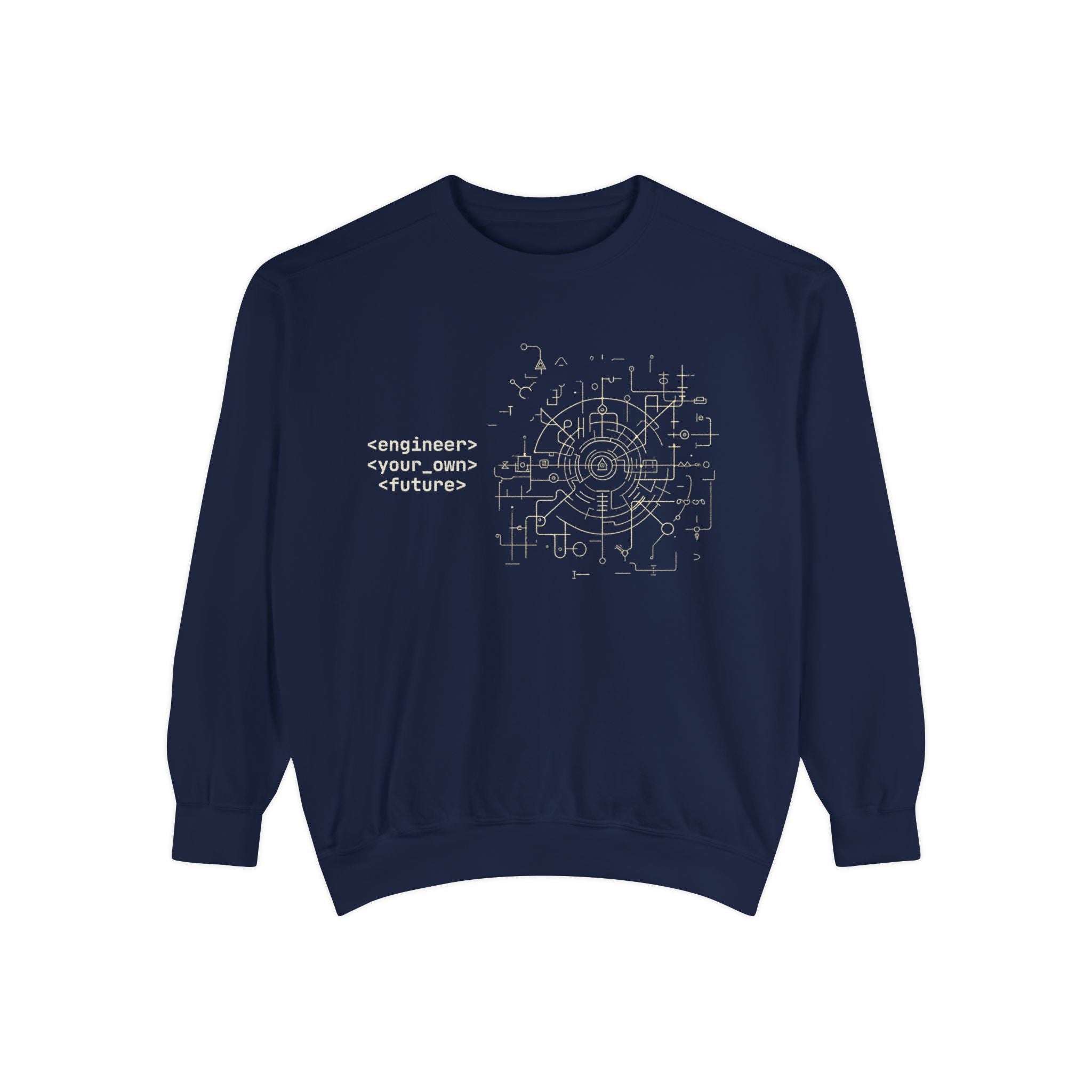 STEM 'Engineer Your Own Future' Unisex Garment-Dyed Sweatshirt